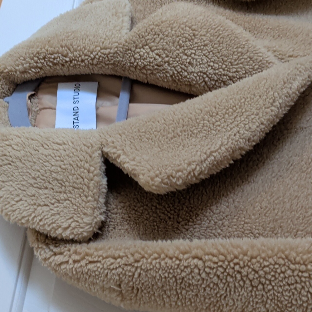 Stand Studio Teddy Coat - Picture 3 of 8